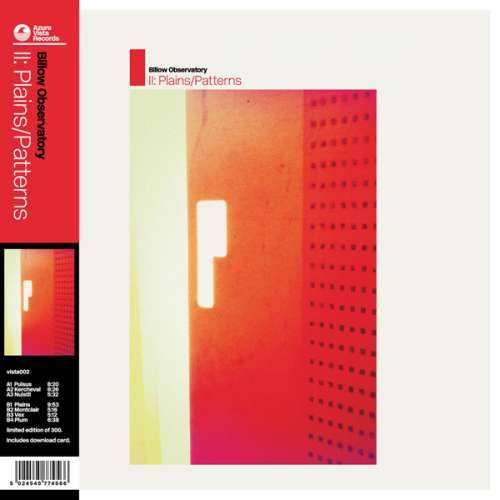 Billow Observatory - Ii: Plains/Patterns (1 VINYL)