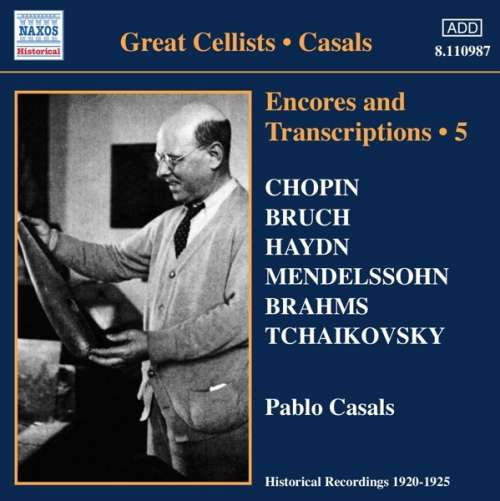 Pablo Casals - Encores & Transcriptions (1 CD)