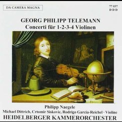 G.P. Telemann - Concerti F r 1-2-3-4 Violinen