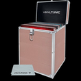 Vinyl Tonic - 12" Rose Gold LP Storage Case With Cloth