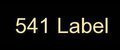 541 Label