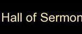 Hall of Sermon