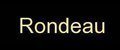 Rondeau